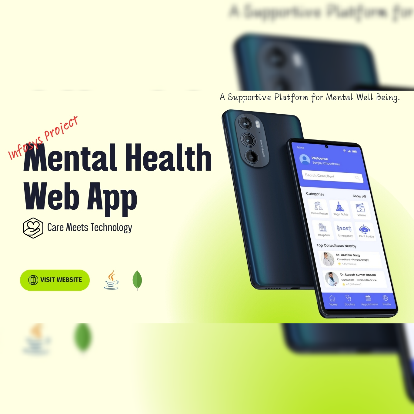 Java Spring Boot app for mental health tracking and support